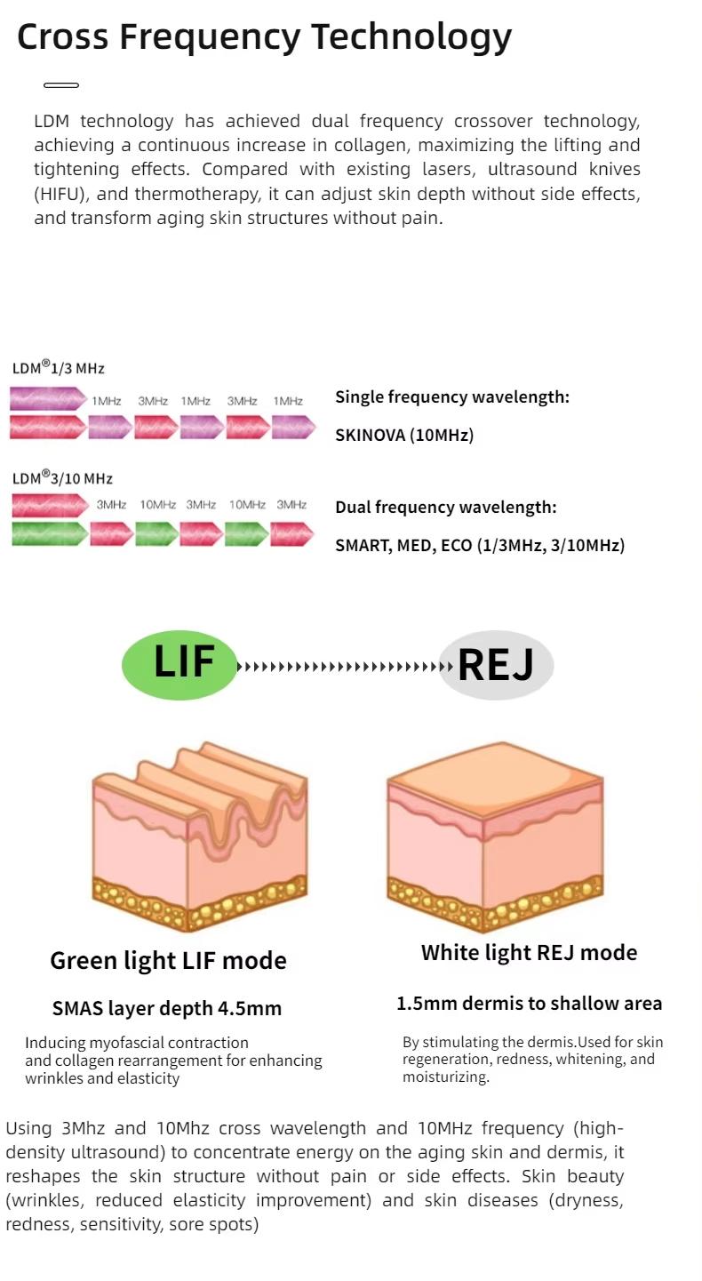 LDM Pen Dual-Frequency Ultrasound Device